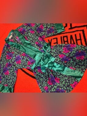 Vintage Victoria's Secret Floral Robe